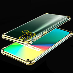 Silikon Schutzhülle Ultra Dünn Flexible Tasche Durchsichtig Transparent H01 für Realme C17 Gold