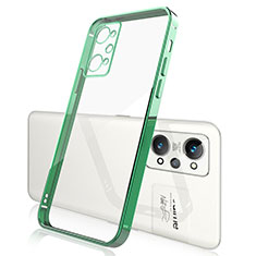 Silikon Schutzhülle Ultra Dünn Flexible Tasche Durchsichtig Transparent H01 für Realme GT Neo 3T 5G Grün