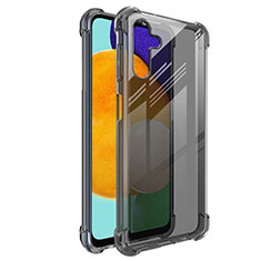 Silikon Schutzhülle Ultra Dünn Flexible Tasche Durchsichtig Transparent H01 für Samsung Galaxy A13 5G Grau