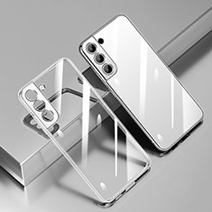 Silikon Schutzhülle Ultra Dünn Flexible Tasche Durchsichtig Transparent H01 für Samsung Galaxy S22 5G Klar