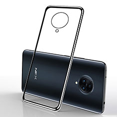 Silikon Schutzhülle Ultra Dünn Flexible Tasche Durchsichtig Transparent H01 für Vivo Nex 3 Schwarz