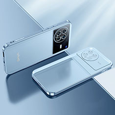 Silikon Schutzhülle Ultra Dünn Flexible Tasche Durchsichtig Transparent H01 für Vivo X Note Blau
