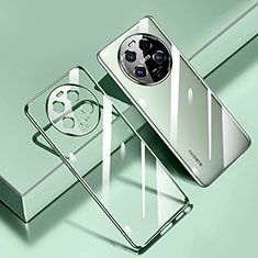 Silikon Schutzhülle Ultra Dünn Flexible Tasche Durchsichtig Transparent H01 für Xiaomi Mi 13 Ultra 5G Grün
