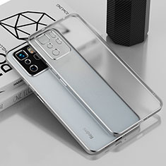 Silikon Schutzhülle Ultra Dünn Flexible Tasche Durchsichtig Transparent H01 für Xiaomi Poco X3 GT 5G Silber