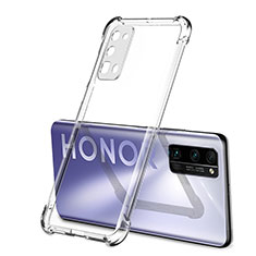 Silikon Schutzhülle Ultra Dünn Flexible Tasche Durchsichtig Transparent H02 für Huawei Honor 30 Pro Klar