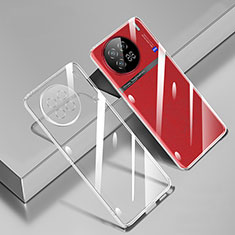 Silikon Schutzhülle Ultra Dünn Flexible Tasche Durchsichtig Transparent H02 für Vivo X90 Pro 5G Klar