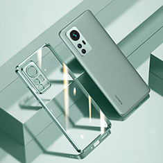 Silikon Schutzhülle Ultra Dünn Flexible Tasche Durchsichtig Transparent H02 für Xiaomi Mi 12 5G Grün