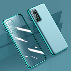 Silikon Schutzhülle Ultra Dünn Flexible Tasche Durchsichtig Transparent H02 für Xiaomi Redmi Note 11 4G (2022) Grün