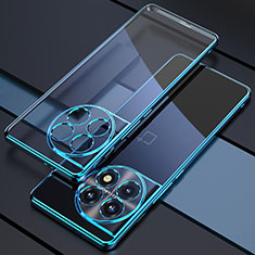 Silikon Schutzhülle Ultra Dünn Flexible Tasche Durchsichtig Transparent H03 für OnePlus Ace 2 5G Blau