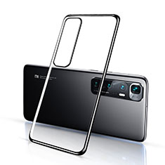Silikon Schutzhülle Ultra Dünn Flexible Tasche Durchsichtig Transparent H03 für Xiaomi Mi 10 Ultra Schwarz