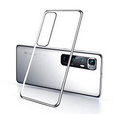 Silikon Schutzhülle Ultra Dünn Flexible Tasche Durchsichtig Transparent H03 für Xiaomi Mi 10 Ultra Silber
