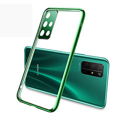 Silikon Schutzhülle Ultra Dünn Flexible Tasche Durchsichtig Transparent H04 für Huawei Honor 30S Grün