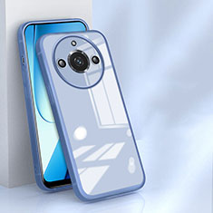 Silikon Schutzhülle Ultra Dünn Flexible Tasche Durchsichtig Transparent H04 für Realme 11 Pro 5G Blau