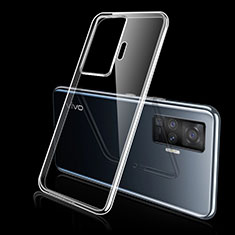 Silikon Schutzhülle Ultra Dünn Flexible Tasche Durchsichtig Transparent H04 für Vivo X51 5G Klar