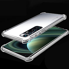 Silikon Schutzhülle Ultra Dünn Flexible Tasche Durchsichtig Transparent H04 für Xiaomi Mi 10 Ultra Klar