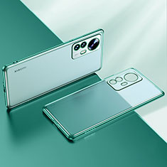 Silikon Schutzhülle Ultra Dünn Flexible Tasche Durchsichtig Transparent H04 für Xiaomi Mi 12S 5G Grün