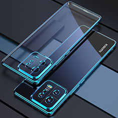 Silikon Schutzhülle Ultra Dünn Flexible Tasche Durchsichtig Transparent H04 für Xiaomi Mi 13 Pro 5G Blau