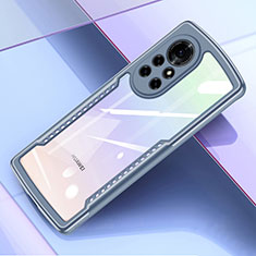 Silikon Schutzhülle Ultra Dünn Flexible Tasche Durchsichtig Transparent H05 für Huawei Nova 8 Pro 5G Grau