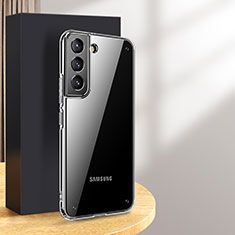 Silikon Schutzhülle Ultra Dünn Flexible Tasche Durchsichtig Transparent H11 für Samsung Galaxy S24 Plus 5G Grau