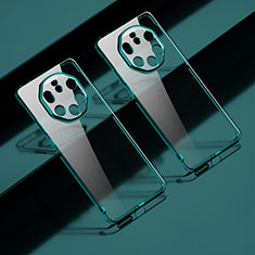 Silikon Schutzhülle Ultra Dünn Flexible Tasche Durchsichtig Transparent LD1 für Huawei Mate 40 RS Grün