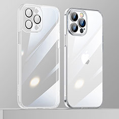 Silikon Schutzhülle Ultra Dünn Flexible Tasche Durchsichtig Transparent LD3 für Apple iPhone 13 Pro Klar