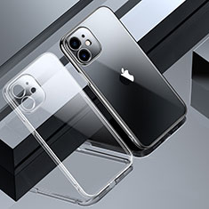 Silikon Schutzhülle Ultra Dünn Flexible Tasche Durchsichtig Transparent S01 für Apple iPhone 12 Mini Klar