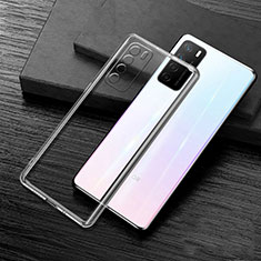 Silikon Schutzhülle Ultra Dünn Flexible Tasche Durchsichtig Transparent S01 für Huawei Honor Play4 5G Klar