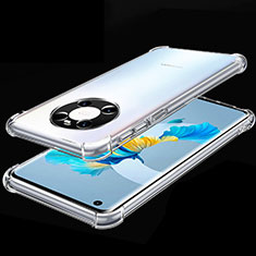 Silikon Schutzhülle Ultra Dünn Flexible Tasche Durchsichtig Transparent S01 für Huawei Mate 40 Klar