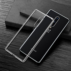Silikon Schutzhülle Ultra Dünn Flexible Tasche Durchsichtig Transparent S01 für OnePlus 8 Klar