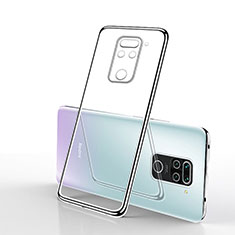 Silikon Schutzhülle Ultra Dünn Flexible Tasche Durchsichtig Transparent S01 für Xiaomi Redmi 10X 4G Silber