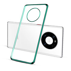Silikon Schutzhülle Ultra Dünn Flexible Tasche Durchsichtig Transparent S02 für Huawei Mate 40E 4G Grün