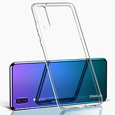 Silikon Schutzhülle Ultra Dünn Flexible Tasche Durchsichtig Transparent S02 für Huawei P20 Klar