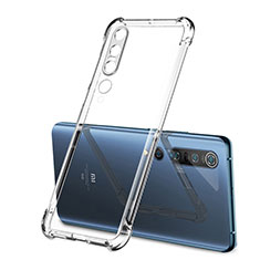 Silikon Schutzhülle Ultra Dünn Flexible Tasche Durchsichtig Transparent S02 für Xiaomi Mi 10 Pro Klar