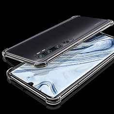 Silikon Schutzhülle Ultra Dünn Flexible Tasche Durchsichtig Transparent S02 für Xiaomi Mi Note 10 Pro Klar