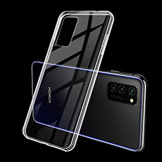 Silikon Schutzhülle Ultra Dünn Flexible Tasche Durchsichtig Transparent S03 für Huawei Honor V30 5G Klar