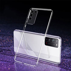 Silikon Schutzhülle Ultra Dünn Flexible Tasche Durchsichtig Transparent S03 für Huawei Honor X10 5G Klar
