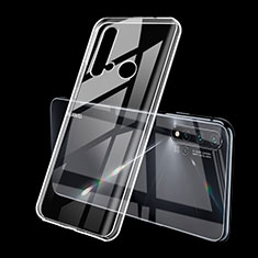 Silikon Schutzhülle Ultra Dünn Flexible Tasche Durchsichtig Transparent S03 für Huawei P20 Lite (2019) Klar