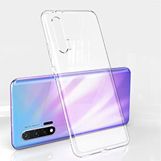 Silikon Schutzhülle Ultra Dünn Flexible Tasche Durchsichtig Transparent S04 für Huawei Nova 6 Klar