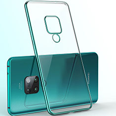 Silikon Schutzhülle Ultra Dünn Flexible Tasche Durchsichtig Transparent S06 für Huawei Mate 20 X 5G Grün