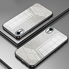 Silikon Schutzhülle Ultra Dünn Flexible Tasche Durchsichtig Transparent SY1 für Apple iPhone XR Schwarz