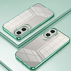 Silikon Schutzhülle Ultra Dünn Flexible Tasche Durchsichtig Transparent SY1 für Huawei Honor 90 Lite 5G Grün