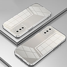 Silikon Schutzhülle Ultra Dünn Flexible Tasche Durchsichtig Transparent SY1 für Huawei Honor V30 5G Klar