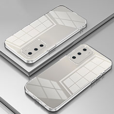 Silikon Schutzhülle Ultra Dünn Flexible Tasche Durchsichtig Transparent SY1 für Huawei P40 Klar