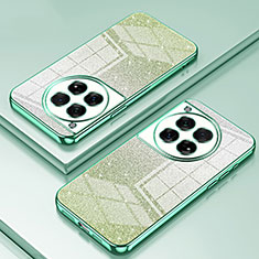 Silikon Schutzhülle Ultra Dünn Flexible Tasche Durchsichtig Transparent SY1 für OnePlus 12R 5G Grün