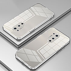 Silikon Schutzhülle Ultra Dünn Flexible Tasche Durchsichtig Transparent SY1 für OnePlus 8 Pro Klar