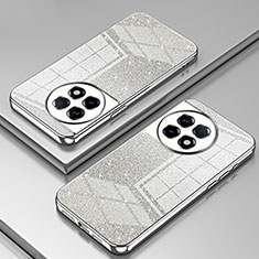 Silikon Schutzhülle Ultra Dünn Flexible Tasche Durchsichtig Transparent SY1 für OnePlus Ace 2 5G Silber