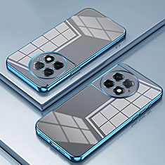 Silikon Schutzhülle Ultra Dünn Flexible Tasche Durchsichtig Transparent SY1 für OnePlus Ace 2 Pro 5G Blau