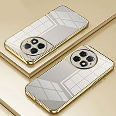 Silikon Schutzhülle Ultra Dünn Flexible Tasche Durchsichtig Transparent SY1 für OnePlus Ace 2 Pro 5G Gold