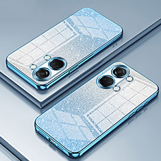 Silikon Schutzhülle Ultra Dünn Flexible Tasche Durchsichtig Transparent SY1 für OnePlus Ace 2V 5G Blau