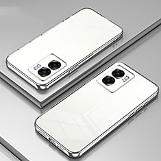 Silikon Schutzhülle Ultra Dünn Flexible Tasche Durchsichtig Transparent SY1 für OnePlus Nord N300 5G Silber